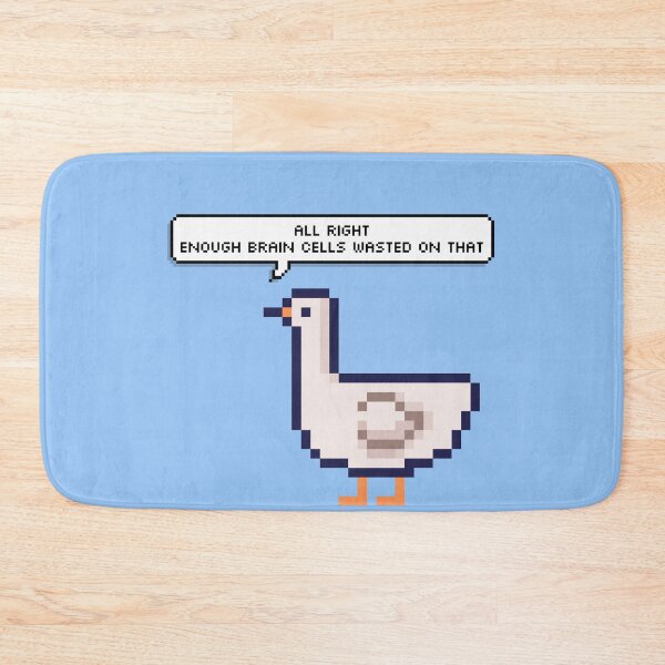 Item preview, Goosy Goose all right enough brain cells wasted on that designed and sold by PeriwinkleStone.