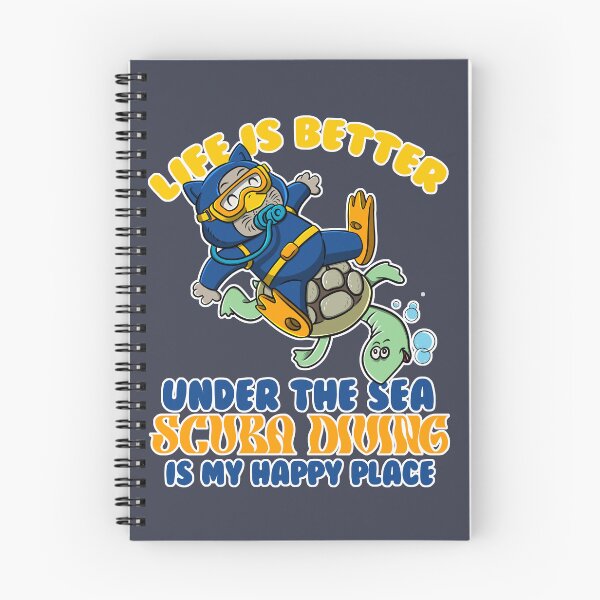 Item preview, Life is better under the sea scuba team : scuba diving is my happy place designed and sold by ImaginarStore.