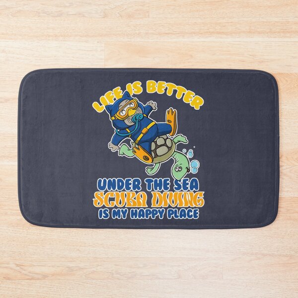 Item preview, Life is better under the sea scuba team : scuba diving is my happy place designed and sold by ImaginarStore.