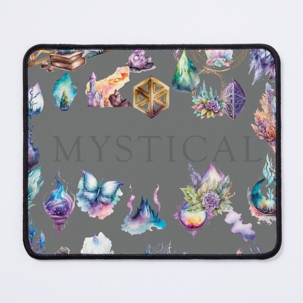 Item preview, MYSTICAL THINGS ON GRAY designed and sold by ORIGENcreate.