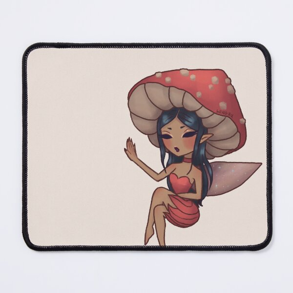 Item preview, Mushroom Fairy Red designed and sold by Jenna Wing-Hu.