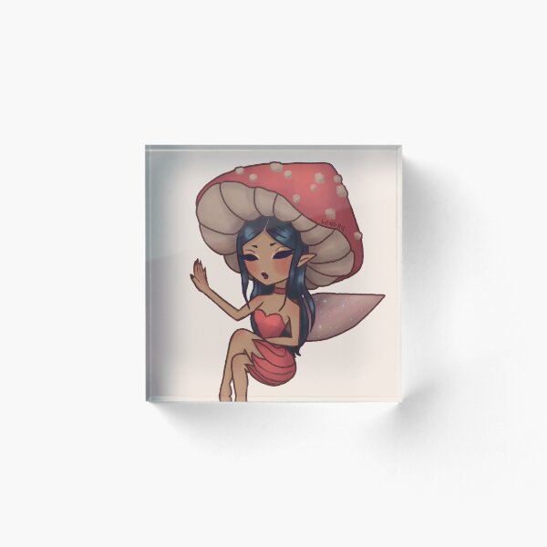 Item preview, Mushroom Fairy Red designed and sold by Jenna Wing-Hu.
