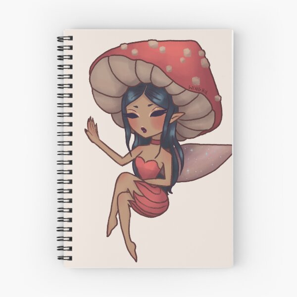 Item preview, Mushroom Fairy Red designed and sold by Jenna Wing-Hu.
