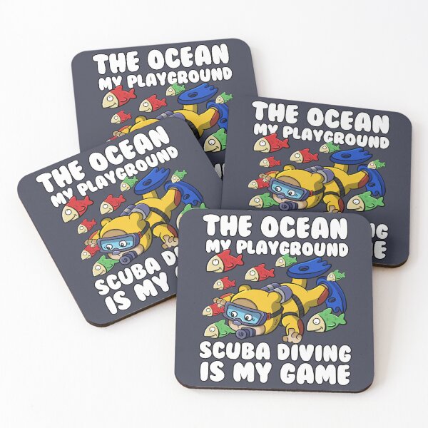 Item preview, The ocean is my playground : scuba diving is my game designed and sold by ImaginarStore.