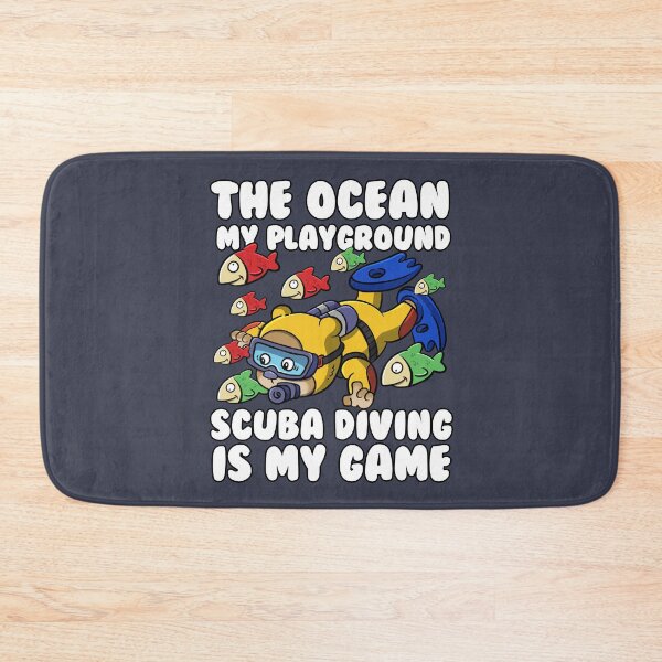 Item preview, The ocean is my playground : scuba diving is my game designed and sold by ImaginarStore.