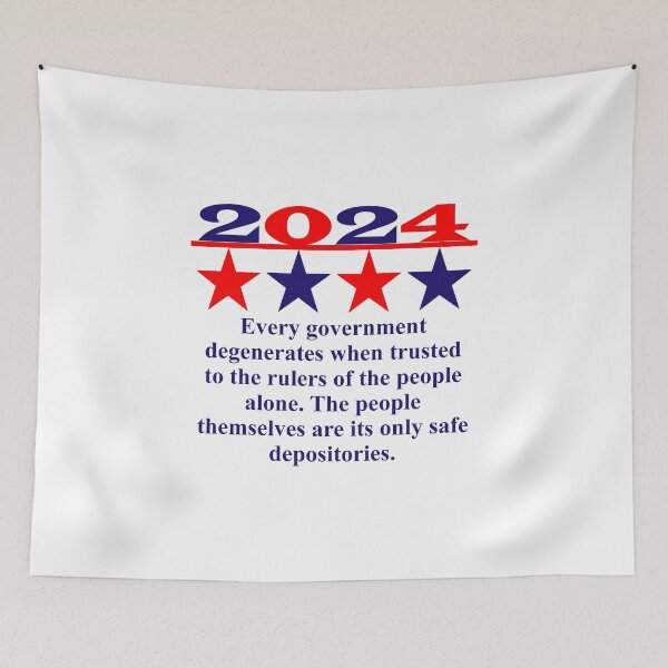 Item preview, Every Government Degenerates When Trusted - Political Quote  designed and sold by CrankyOldDude.
