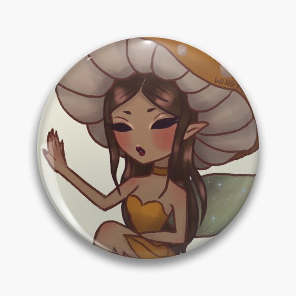 Item preview, Mushroom Fairy Yellow designed and sold by Jenna Wing-Hu.