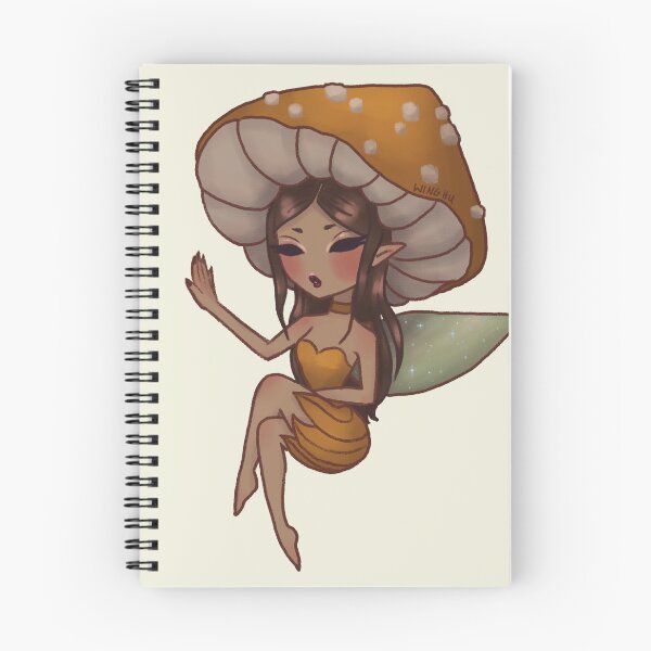 Item preview, Mushroom Fairy Yellow designed and sold by Jenna Wing-Hu.