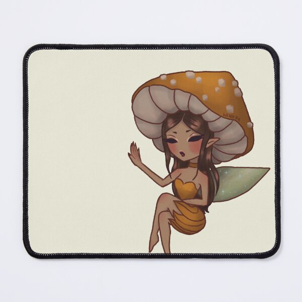 Item preview, Mushroom Fairy Yellow designed and sold by Jenna Wing-Hu.