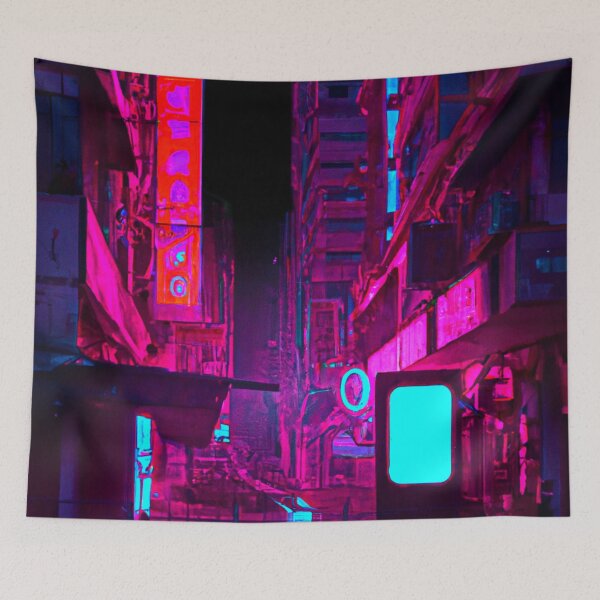 Item preview, Cyberpunk Night | Dystopify  designed and sold by Dystopify.