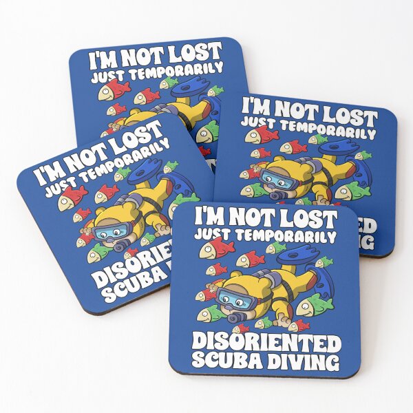 Item preview, I'm not lost, just temporarily disoriented : scuba diving edition designed and sold by ImaginarStore.