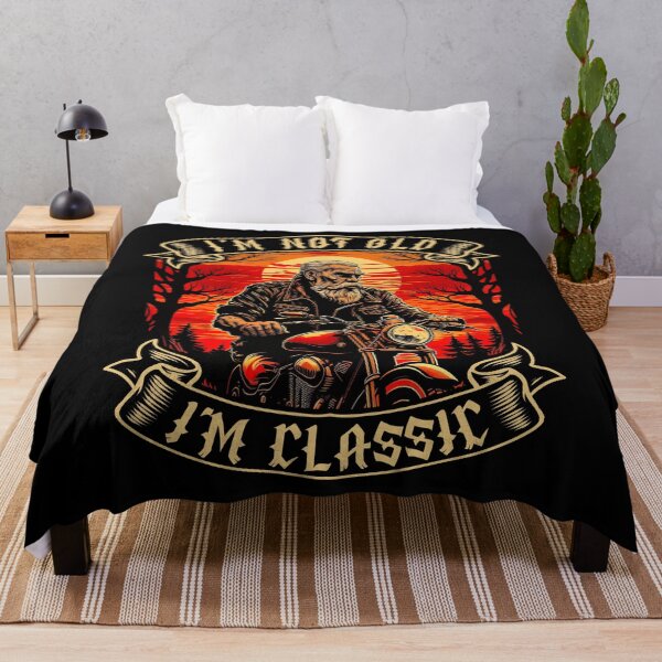 Item preview, I M Not Old I M Classic Motorcycle Biker designed and sold by druckfun.