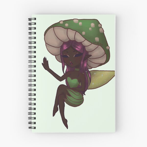 Item preview, Mushroom Fairy Green designed and sold by Jenna Wing-Hu.