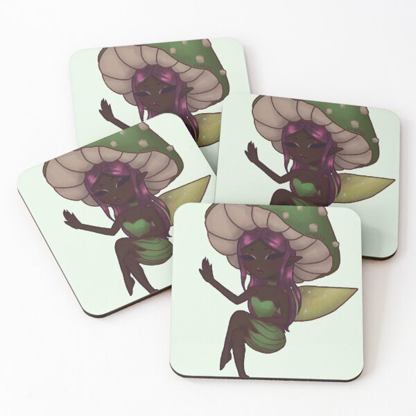 Item preview, Mushroom Fairy Green designed and sold by Jenna Wing-Hu.