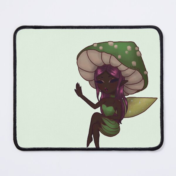 Item preview, Mushroom Fairy Green designed and sold by Jenna Wing-Hu.