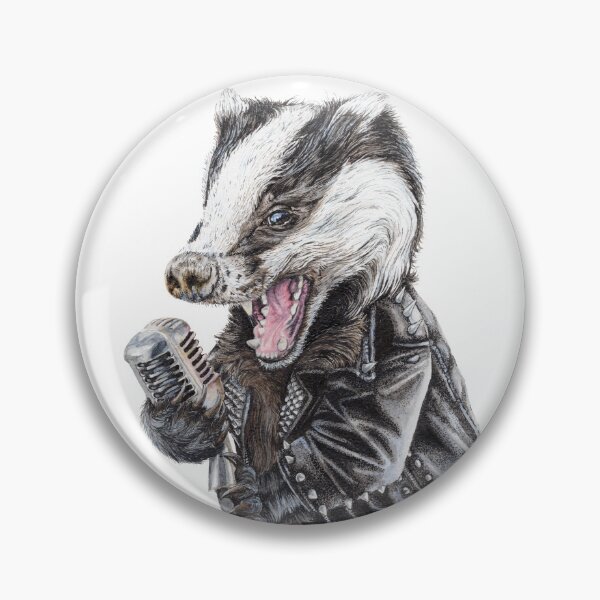 Item preview, Rock'n Badger designed and sold by HollySimental.