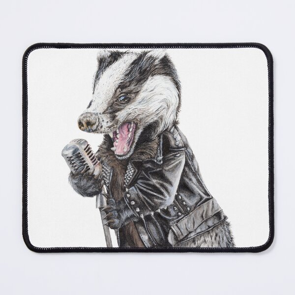 Item preview, Rock'n Badger designed and sold by HollySimental.