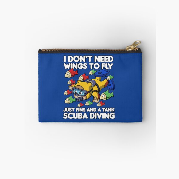 Item preview, I don't need wings to fly, just fins and a tank : scuba diving edition designed and sold by ImaginarStore.