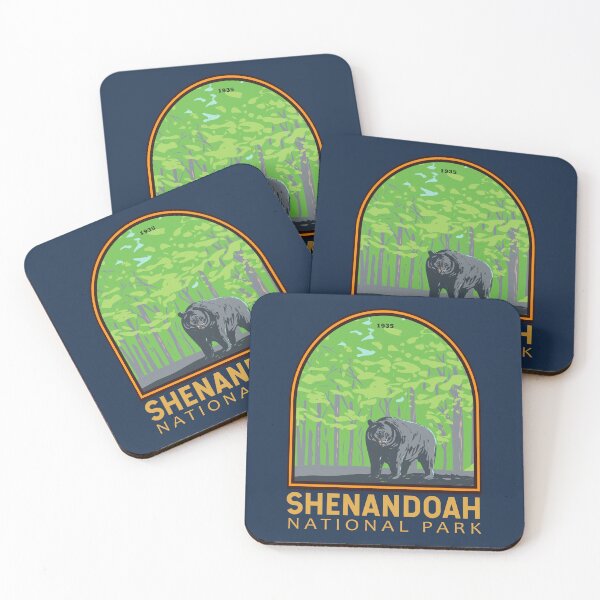 Item preview, Shenandoah National Park Black Bear Emblem designed and sold by KrisSidDesigns.