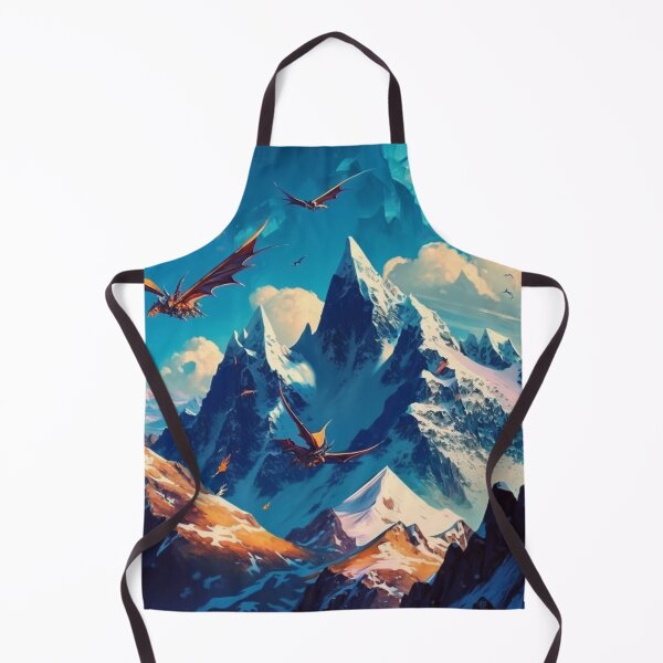 Item preview, Dragons flying over the Mountains designed and sold by Virtualiartist.