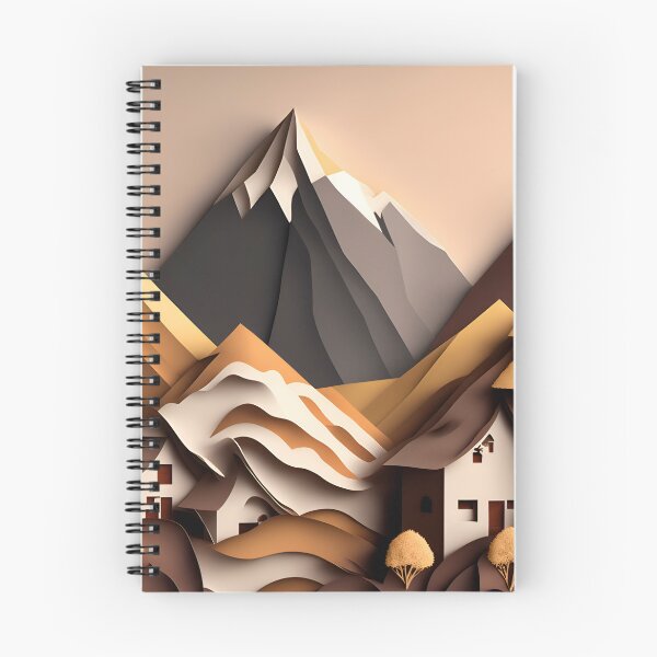 Item preview, Village Home Dream in Paper art style designed and sold by FormFinder.