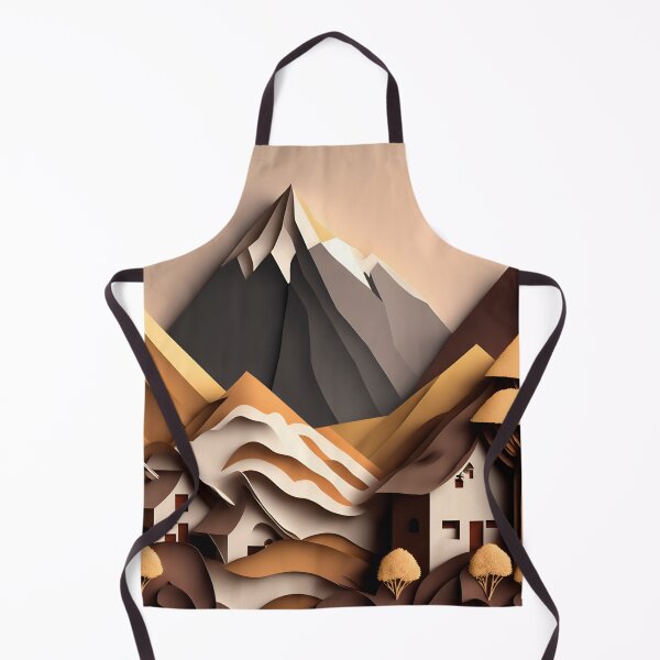 Item preview, Village Home Dream in Paper art style designed and sold by FormFinder.