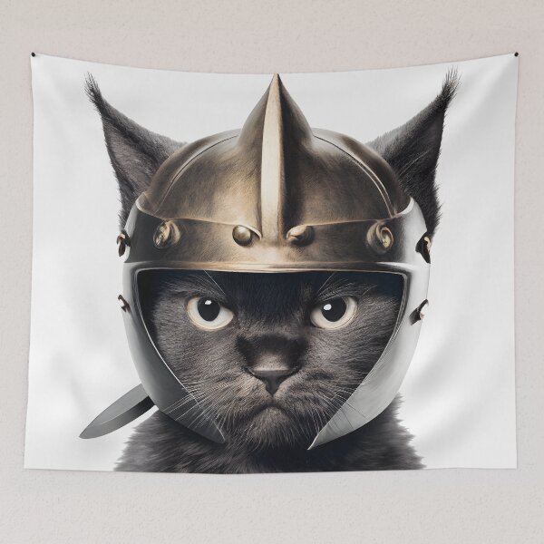 Artikelvorschau, Der Mut einer Spartanerin: Die Stärke der Manie Coon Katze entworfen und verkauft von PosterManiaRo.