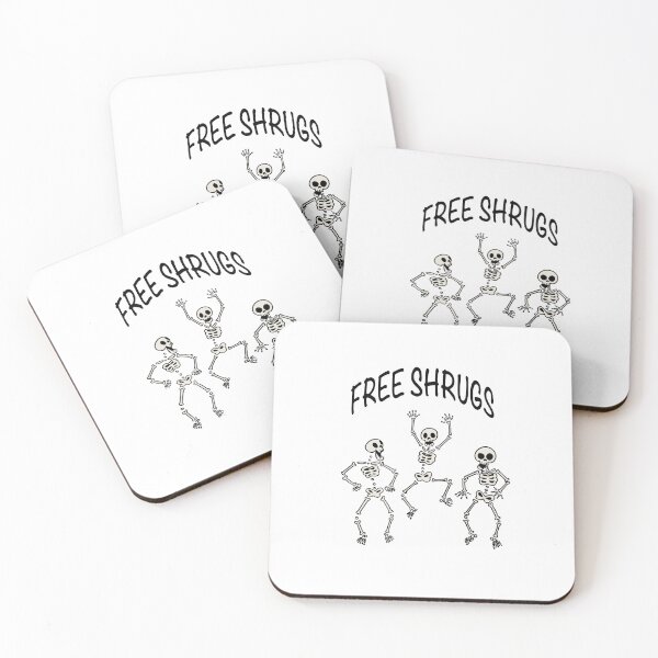 Item preview, skeleton free shrugs funny gift designed and sold by muta1993.