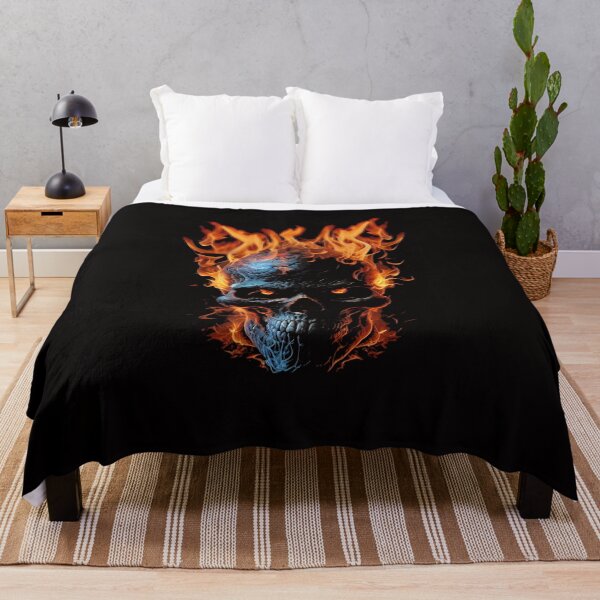 Item preview, Burning Skull Design designed and sold by jonrdesign.