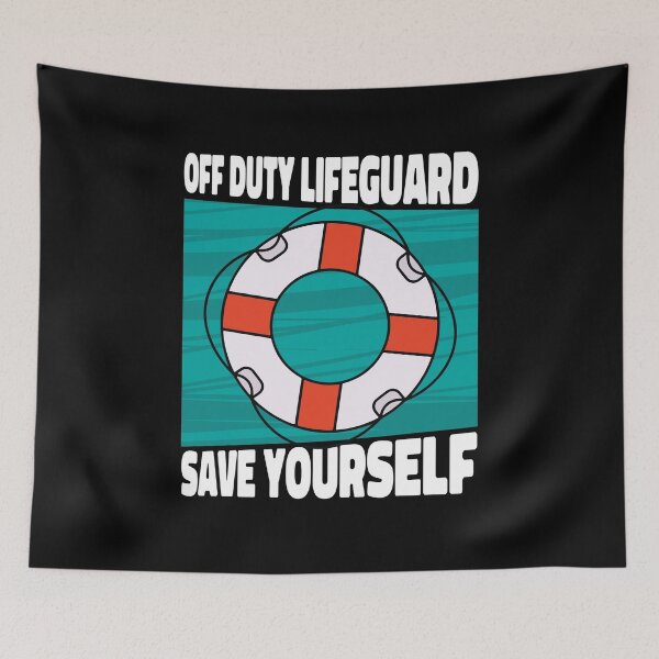 Item preview, Funny Retired Lifeguard Saying designed and sold by MrEddie10.