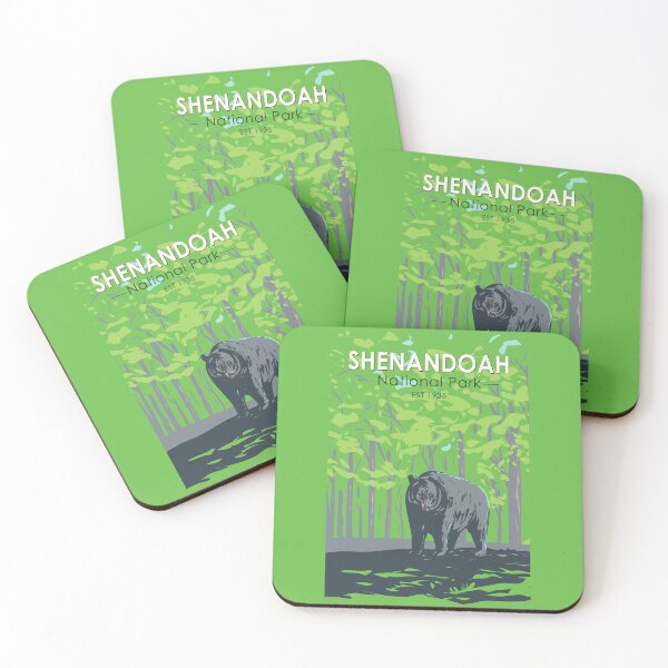 Item preview, Shenandoah National Park Black Bear Vintage designed and sold by KrisSidDesigns.