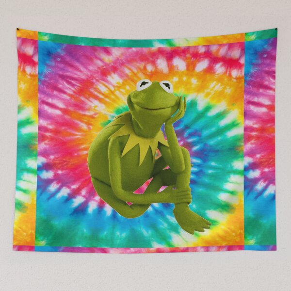 Item preview, Tye Die Kermit the Frog designed and sold by Art4Funn.