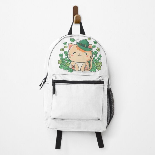 Item preview, Kawaii Cat Leprechaun Funny Cat Lover Shamrock St Patrick's Day designed and sold by SecretDicer.