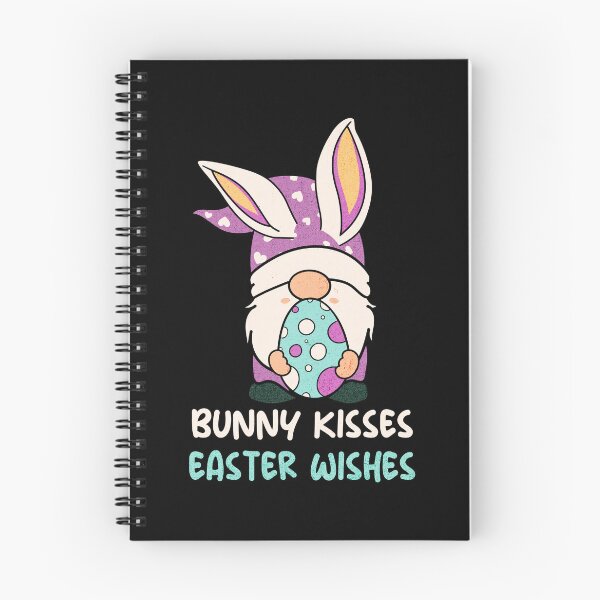 Item preview, Bunny Kisses Easter Wishes - Easter Gnome Purple designed and sold by Trinket-Trickster.