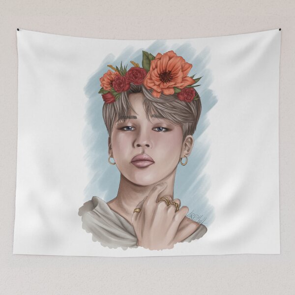 Item preview, Flowerchild Park Jimin BTS designed and sold by lordmooh.