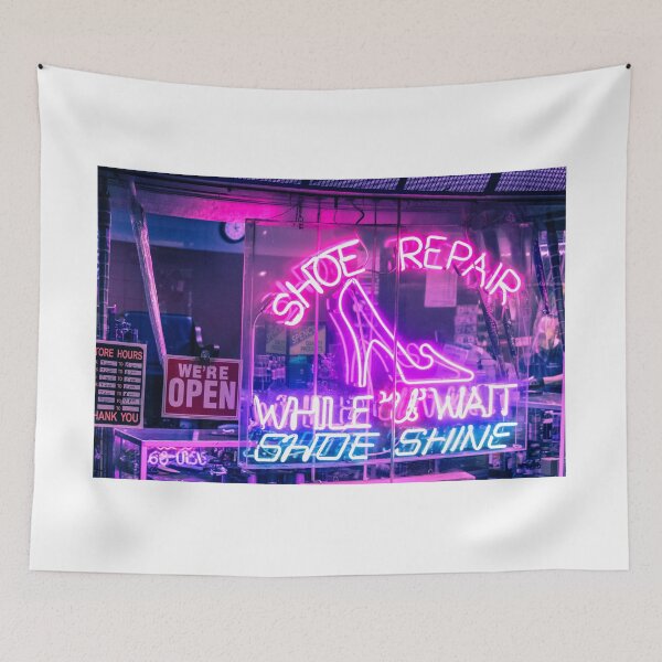Item preview, Shoe Shine Shop Sign designed and sold by JdotPhotographs.