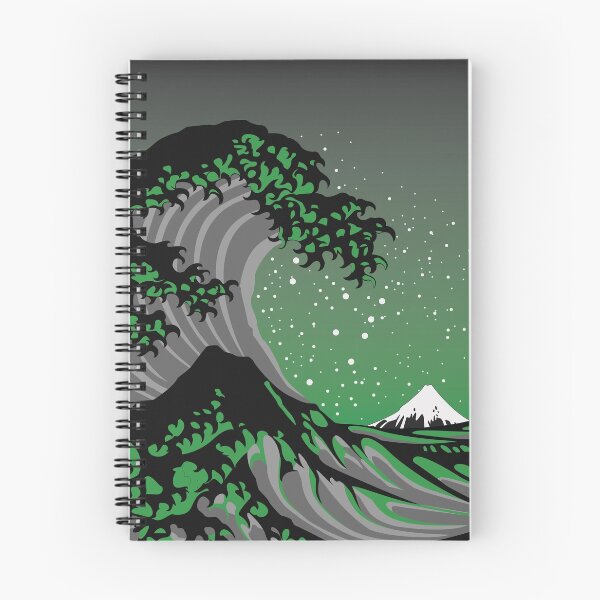 Item preview, The Radioactive Wave - Green designed and sold by CarrDesigns.