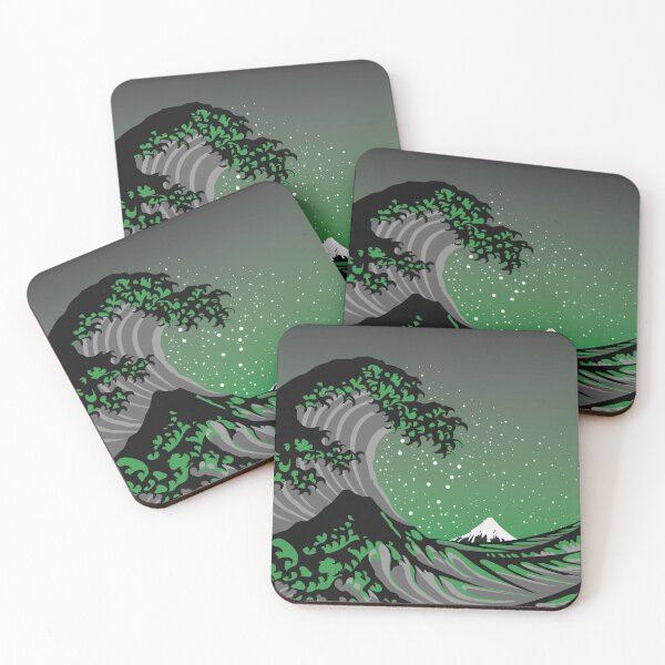 Item preview, The Radioactive Wave - Green designed and sold by CarrDesigns.