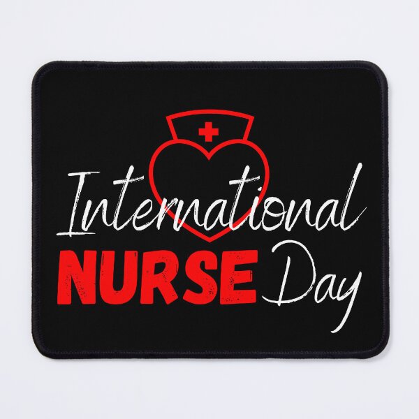 Item preview, Happy International Nurse Day, Cute Stethoscope Heart Red Gifts designed and sold by PrintOfi.