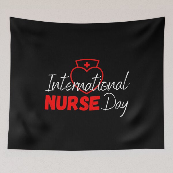 Item preview, Happy International Nurse Day, Cute Stethoscope Heart Red Gifts designed and sold by PrintOfi.
