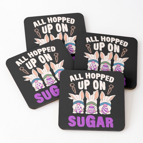 Item preview, All Hopped Up On Sugar - Easter Gnomes designed and sold by Trinket-Trickster.