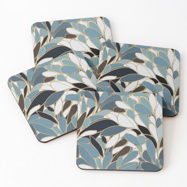 Item preview, Beautiful simple minimalistic pattern, blue and white designed and sold by YeKnot.