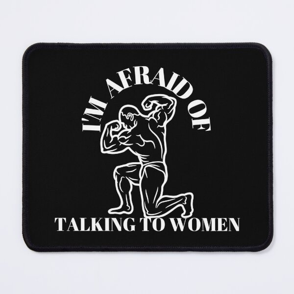 Item preview, I'm Afraid Of Talking To Women Bodybuilding Workout Vintage designed and sold by Mohamedprf.