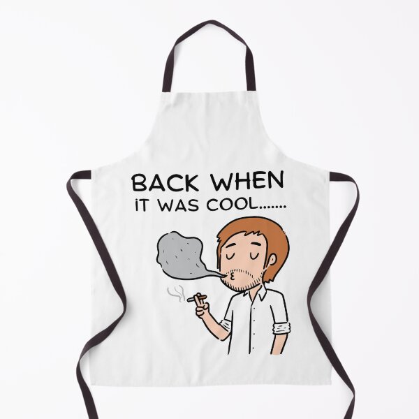 Item preview, Back When it Was Cool Guy Smoking designed and sold by mkzmerch.