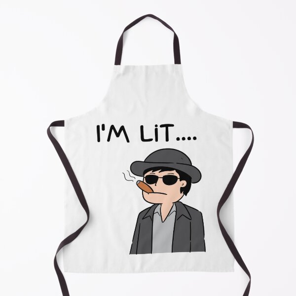 Item preview, I'm Lit Smoking Cigar Man designed and sold by mkzmerch.