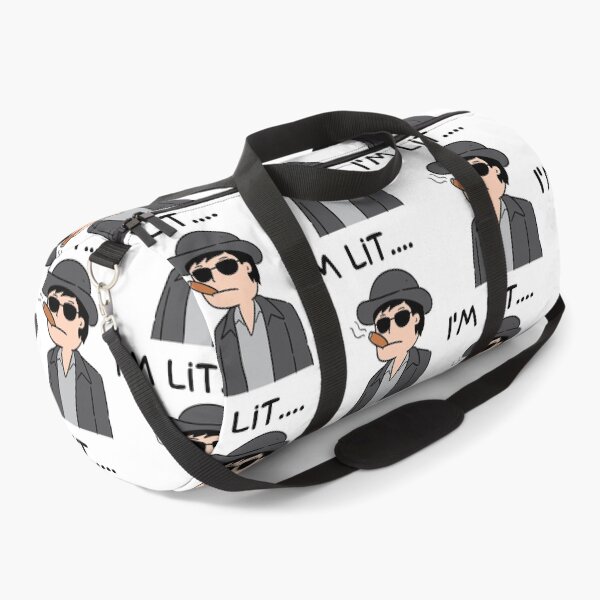 Item preview, I'm Lit Smoking Cigar Man designed and sold by mkzmerch.