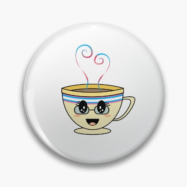 Item preview, Equalitea Transgender Flag Pride w/ lashes and glasses designed and sold by qteapiecastle.