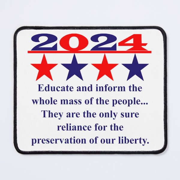 Item preview, Educate And Inform The Whole Mass - Political Quote  designed and sold by CrankyOldDude.
