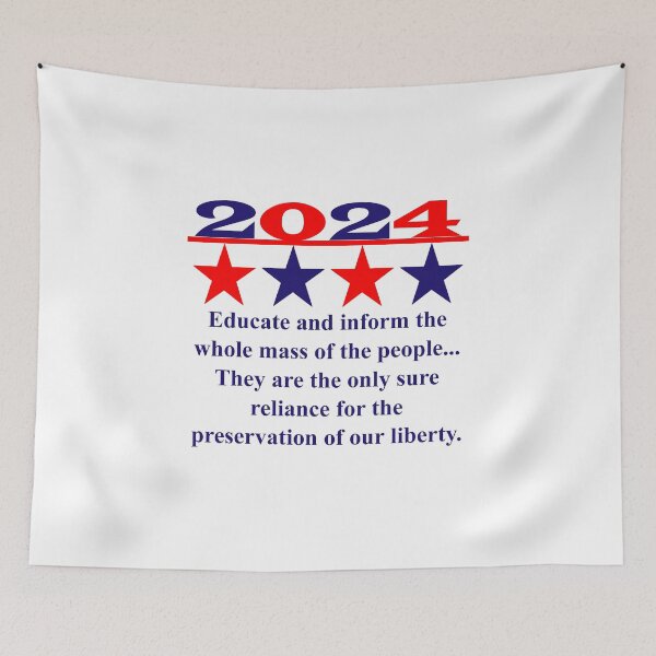 Item preview, Educate And Inform The Whole Mass - Political Quote  designed and sold by CrankyOldDude.