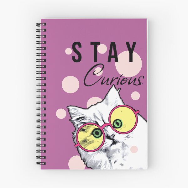 Item preview, Cat Stay Curious Coffee designed and sold by Popworks.